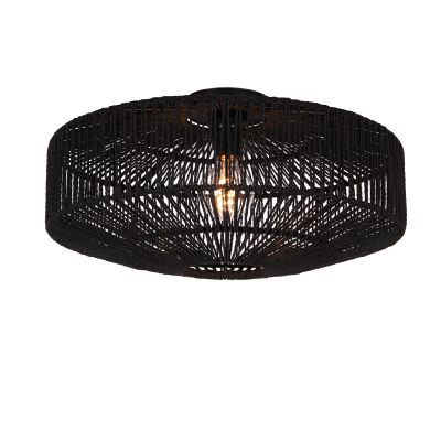 Rustik loftlampe sort, Pippa