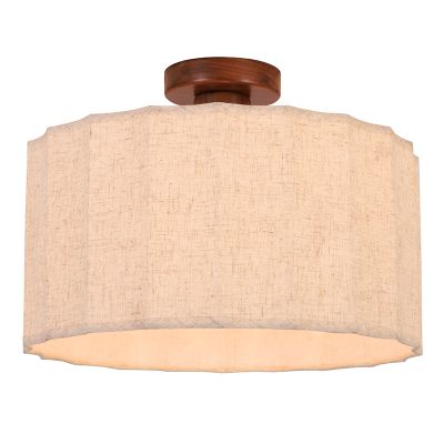 Rustik loftlampe beige, Loulou