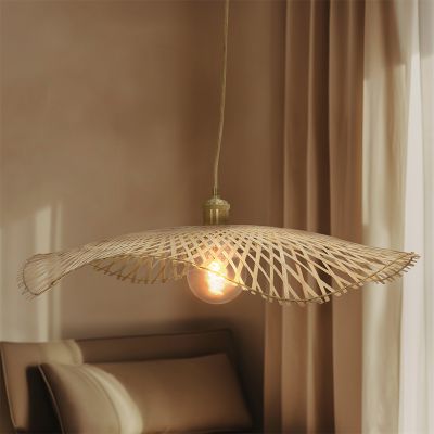 Bambus pendler lampe brun, Romee