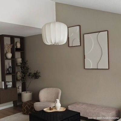 Modern pendler lampe hvid, Deborah