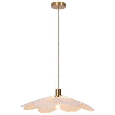 Rustik pendler lampe beige, Nena