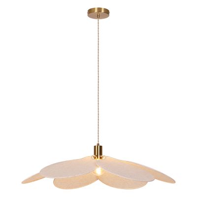 Rustik pendler lampe beige, Nena