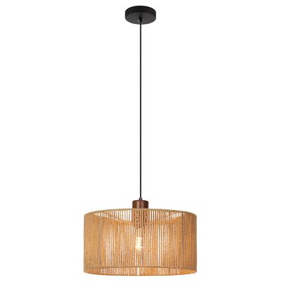 Rustik pendler lampe brun, Selena