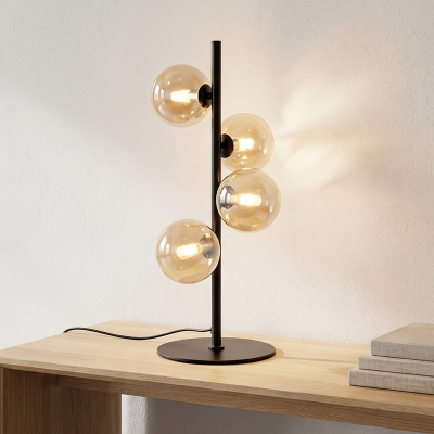 Design bordlampe rav, Remo, med brytare