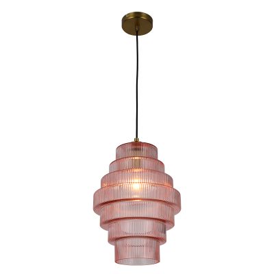 Retro pendler lampe lyserød, Paris