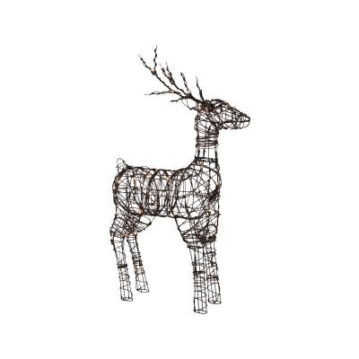 Jule rensdyr med 64 lysdioder til udendørs medium