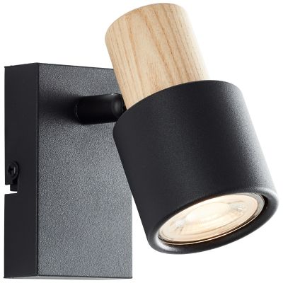 Modern vægspot sort, Soscha