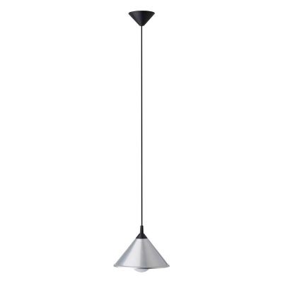 Plast pendler lampe grå, Brit