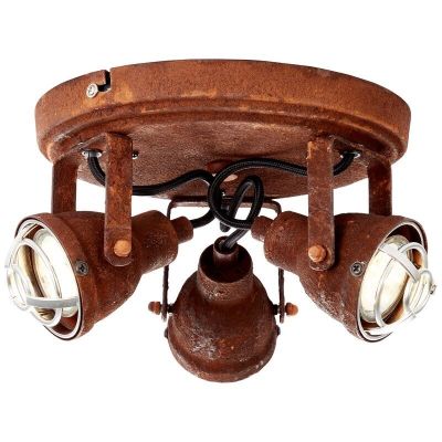 Industri loftspot rustfarvet, Abyga