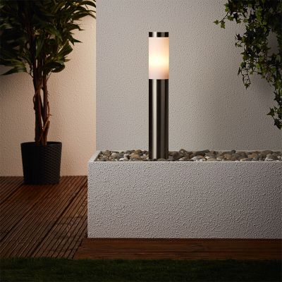 Plast udendørslampe krom, Tom, IP44