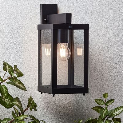 Industri udendørslampe sort, Jaeva, IP44