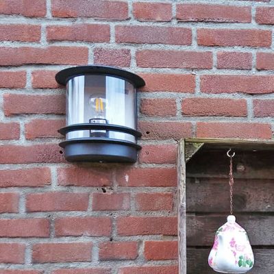 Rustik udendørslampe gennemsigtig, Zare, IP44