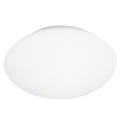 Glas loftlampe hvid, Dara