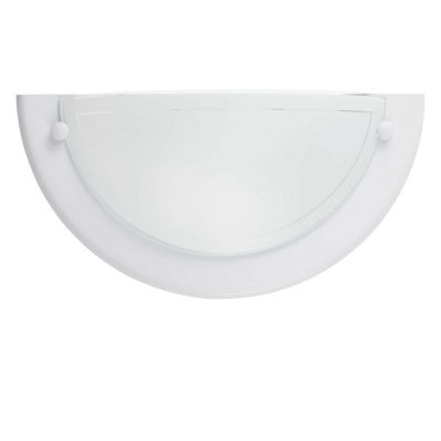 Glas væglampe hvid, Angely