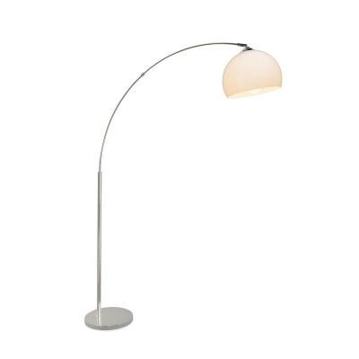 Modern gulvlampe bue krom, Ariana, med brytare
