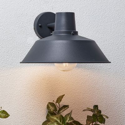 Rustik udendørslampe antracit, Yuna, IP44