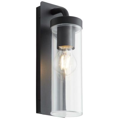 Modern udendørslampe sort, Jemima, IP44