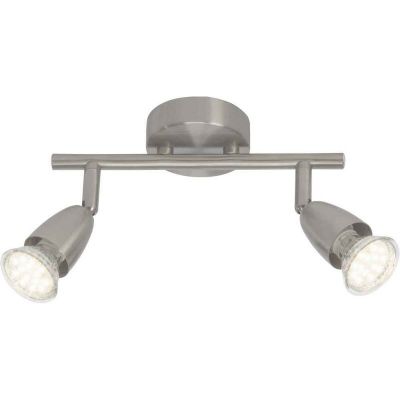 Metal loftlampe krom, Keysha, 3W, 3000K LED