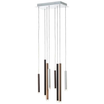 Modern pendler lampe brun, Olivia, 4W, 3000K LED