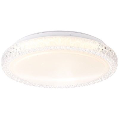 Modern plafond hvid, Baki, 12W, 3000K LED