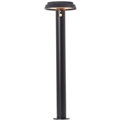 Metal udendørslampe gulvlampe solcelle sort, Ridvan, 4W, 3000K LED, IP44