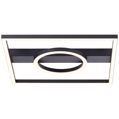 Design plafond sort, Konrad, 20W, 3000K LED
