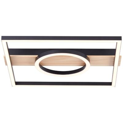 Design plafond brun, Konrad, 20W, 3000K LED