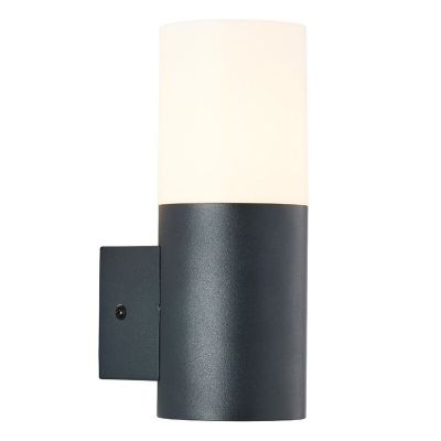 Modern udendørslampe antracit, Quenten, IP44