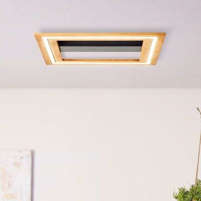 Træ plafond brun, Enise, 24W, 3000K LED
