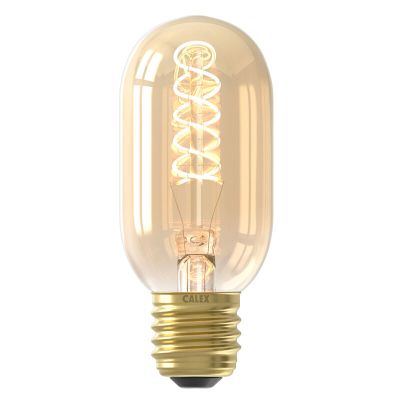 Dimmbare Calex E27 LED rørpære rav, 3,8W, 2100K