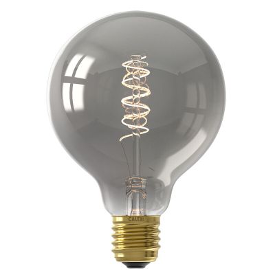 Dimmbare Calex E27 filament pære grå, 4W, 1800K