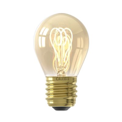 Dimmbare Calex E27 filament pære rav, 2,5W, 2100K