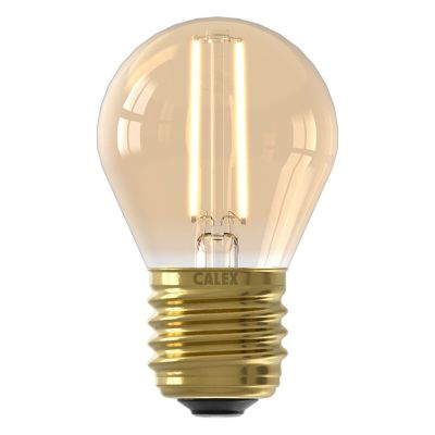 Dimmbare Calex E27 filament pære rav, 3,5W, 2100K