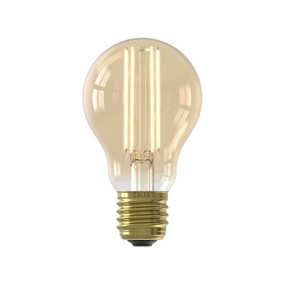 Dimmbare Calex E27 filament pære rav, 7,5W, 2100K