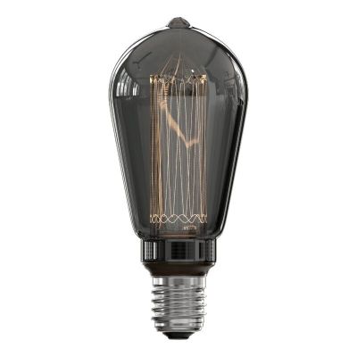 Dimmbare Calex E27 LED Edison pære grå, 3,5W, 2000K