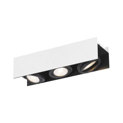 Hvid design loftlampe aluminium, Patrik, 5W, 3000K LED