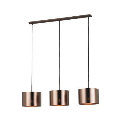 Brun design pendler lampe plast, Noor