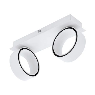 Krom modern loftspot aluminium, Gabi, 5W, 3000K LED