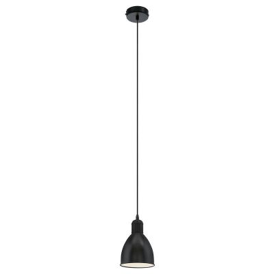 Sort industri pendler lampe metal, Lavinio