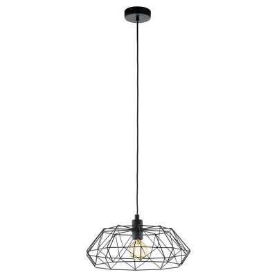 Sort industri pendler lampe metal, Acri