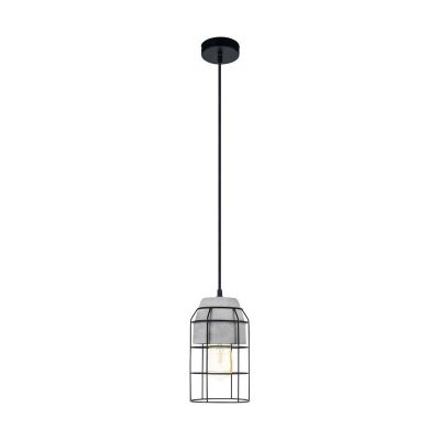 Beton pendler lampe sort, Aimad