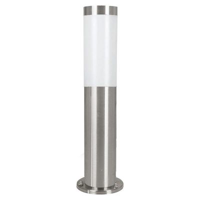Sølv udendørslampe plast, Carlein, IP44