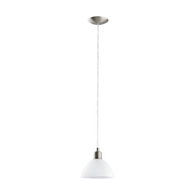 Hvid design pendler lampe glas, Lariana