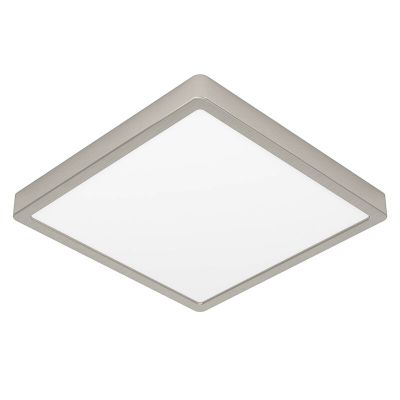 Nikkel plafond plast, Geraldo, 20,5W, 3000K LED
