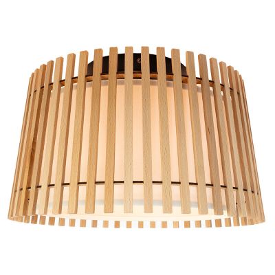 Rustik loftlampe træ, Farah