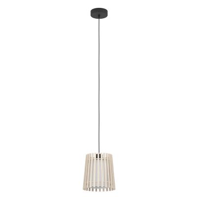 Rustik pendel lampe spisebord træ, Farah