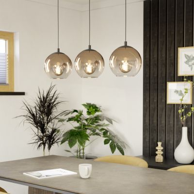 Kobber modern pendler lampe glas, Achek