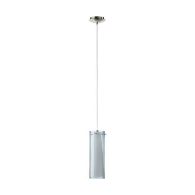 Grå modern pendler lampe glas, Barceno