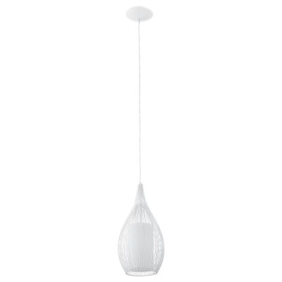 Hvid design pendler lampe glas, Maritima