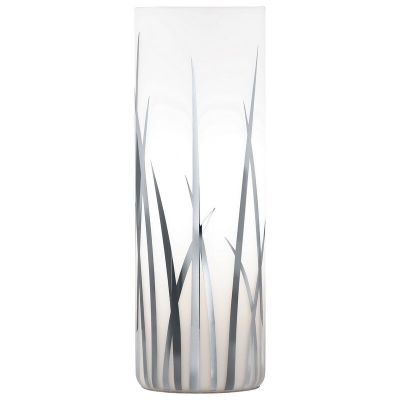 Krom design bordlampe glas, Ilyas, med brytare